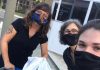 Rondon da FMABC doa roupas, mantimentos e mudas de plantas para famílias do Morro da Kibon