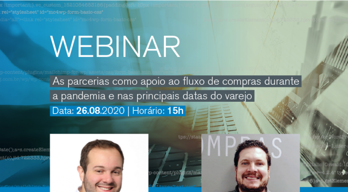 Webinar: Braspag fala sobre projetos de empresas parceiras para o varejo Encontro acontece na próxima quarta-feira, 26/08. Foto: Divulgação