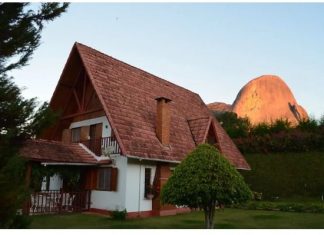 Casas de campo são mais procuradas neste tempo de pandemia Casas que garantem segurança e distanciamento social tem sido mais procuradas. Fotos: Airbnb/Reprodução