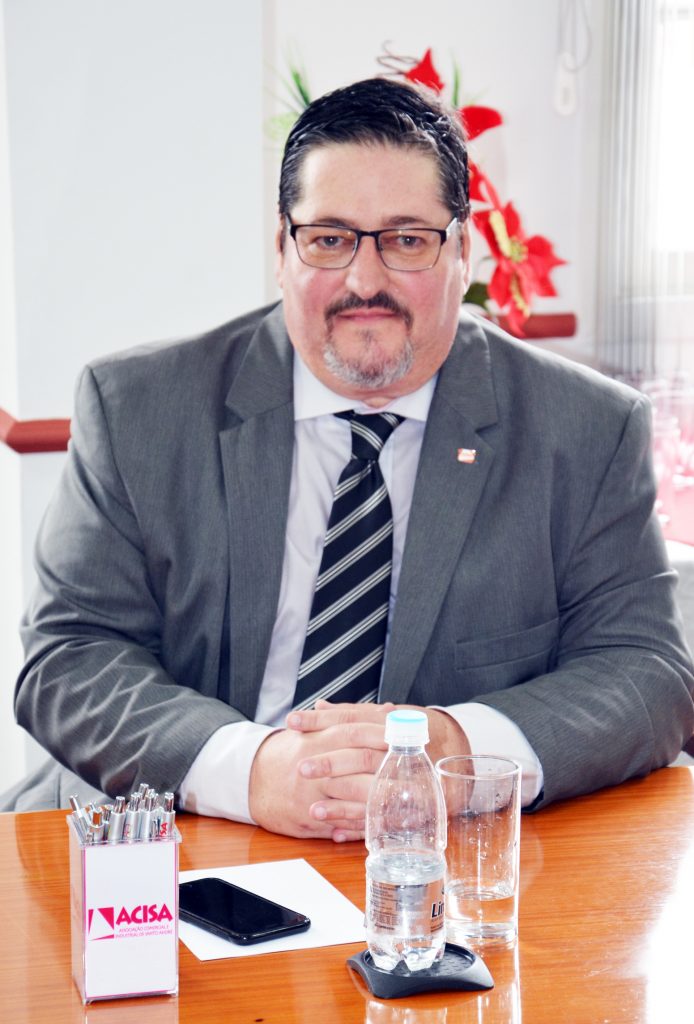 Pedro Cia Junior - Presidente da ACISA. Foto: Divulgação/ACISA