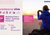 Vivo e Samsung promovem live com dicas de fotos e vídeos Além de participar da live, público irá concorrer ao sorteio de um galaxy S 20. Foto: Divulgação/Vivo