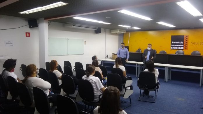 Reunião do Consórcio ABC. Foto: Divulgação/Consórcio ABC