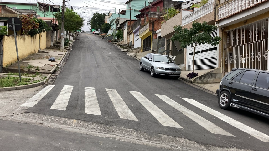 Ao todo, 12 vias da região do bairro Cooperativa foram contempladas com novo pavimento por meio do programa Asfalto Novo por meio de termo de cooperação com a Sabesp. Foto: Divulgação/PMSBC