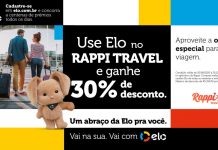 Elo e Rappi lançam oferta exclusiva para Rappi Travel Parceria marca a entrada do Rappi no segmento de turismo com desconto na reserva de hotéis e voos para quando for possível voltar a viajar. Foto: Divulgação