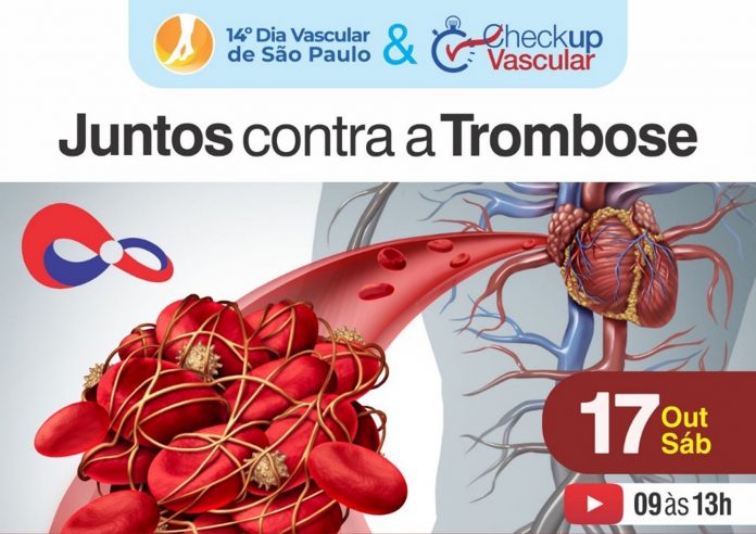 Evento virtual contará com orientação médica sobre a Trombose, onde a população poderá tirar dúvidas sobre as principais doenças vasculares. Foto: Divulgação