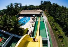 Brotas é opção para feriado de Corpus Christi Um dos toboáguas do Resort. Foto: Divulgação