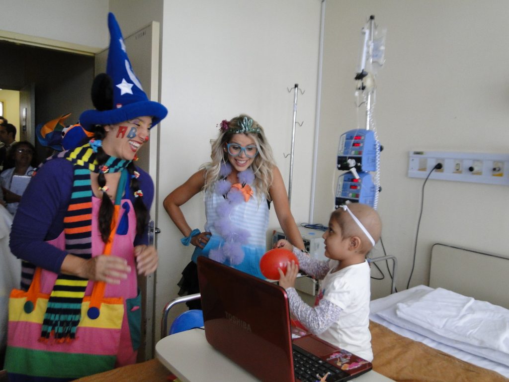 Big Riso já realizou mais de 2 mil visitas em hospitais e 170 ações sociais, beneficiando mais de 12 mil pessoas. Foto: Divulgação
