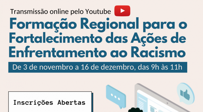 Consórcio ABC abre inscrições para formação online sobre ações de enfrentamento ao racismo Realizada em parceria com a Universidade Federal do ABC (UFABC), curso online tem início em novembro com o objetivo de promover reflexões sobre o racismo na região. Foto: Divulgação