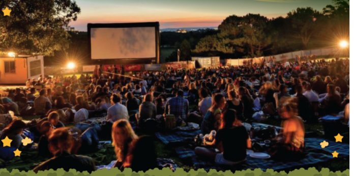Arraial do Cabo será a primeira cidade contemplada com o cinema a céu aberto. Foto: ilustração