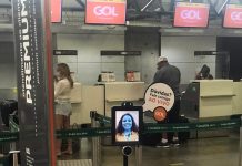 GOL implanta robô de telepresença no aeroporto de Guarulhos Dispositivo se movimenta pelas áreas do aeroporto. Foto: Divulgação