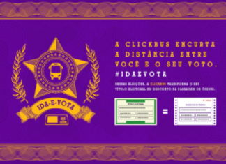 ClickBus transforma título de eleitor em passagem de ônibus Ação tem como objetivo estimular o voto daqueles que estão fora do seu domicílio eleitoral oferecendo desconto 85% nas passagens para o 2º turno. Foto: Divulgação