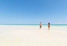 Ilhas das Bahamas é o paraíso para a viagem romântica dos sonhos Seja para o casamento, renovação de votos ou lua de mel, as Bahamas oferecem o cenário perfeito. Foto: Divulgação