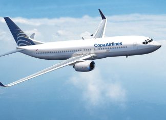 Copa Airlines retoma operações no Aeroporto de Brasília Companhia panamenha inicia voos para a capital federal depois de quase oito meses de suspensão por conta da pandemia. Foto: Divulgação