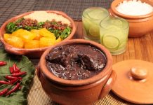 Tradicional feijoada da Academia da Cachaça chega ao Bondinho Pão de Açúcar Prato passa a ser oferecido na Embaixada Carioca, restaurante no parque. Foto: Divulgação/Berg Silva