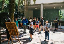 Inhotim reabriu no final de semana com ingressos esgotados Turistas voltaram a movimentar Brumadinho, com a reabertura do Instituto. Foto: Divulgação/Breno da Matta