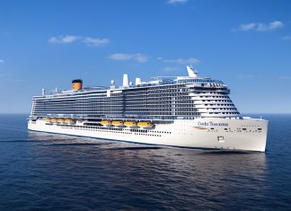 Costa Cruzeiros anuncia sua nova temporada na América do Sul Na temporada 2021/2022, a Costa Cruzeiros terá Costa Favolosa e o novo flagship Costa Toscana na América do Sul; Navio Costa Favolosa chega para sua temporada mais longa, com quase 5 meses, iniciando em 20 de novembro de 2021, com embarques em Santos, Rio de Janeiro e Itajaí. Foto: Divulgação Costa Cruzeiros