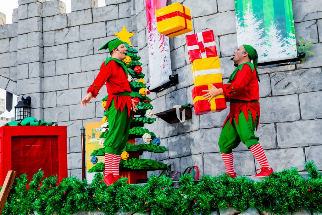 Atrações natalinas da Legoland. Foto: Divulgação