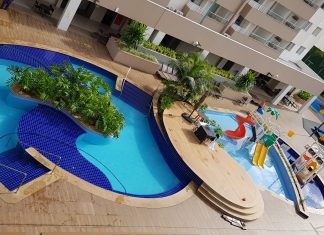 Enjoy Olímpia Park Resort aposta em férias com tecnologia e segurança Resort localizado em Olímpia (SP) recebeu investimentos durante pandemia e oferece serviços que preservam o distanciamento social e contato mínimo. Foto: Divulgação