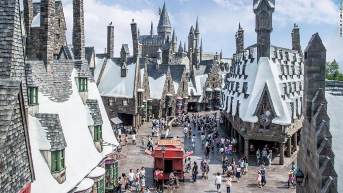 Parque temático do Harry Potter está localizado em Orlando. Foto: Divulgação