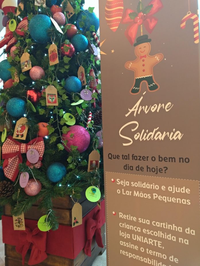 Chance de ser o Papai Noel: ação presenteia crianças e adolescentes de lar provisório. Foto: Divulgação