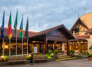 Bandeira Wish ganha novo posicionamento de marca para resorts da rede GJP Fachada do Hotel Wish serrano. Foto: Divulgação