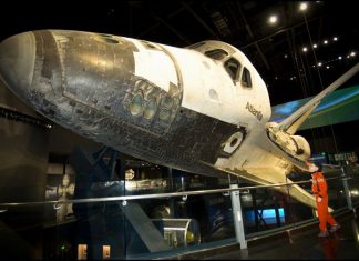 Complexo da NASA oferece atração sobre o ônibus espacial Atlantis Em 2021, o ônibus completará 10 anos da sua última missão. Foto: Divulgação