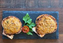 Pousada do Sandi lança cardápio plant based em Paraty Casquinha de jaca com creme de castanhas. Foto: Divulgação