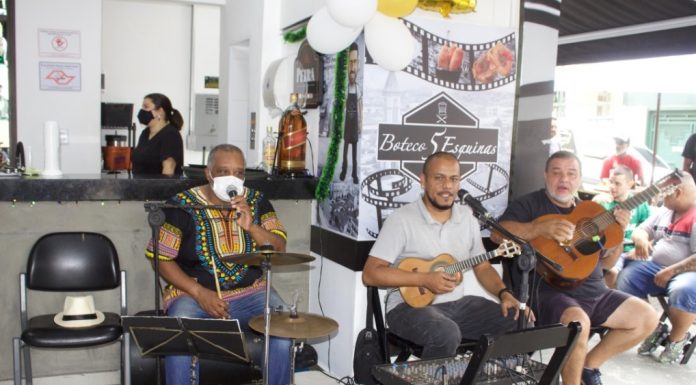 Boteco 5 Esquinas homenageia sambista Mimi Boêmio Evento aconteceu no último sábado, 12/12. Foto: Divulgação