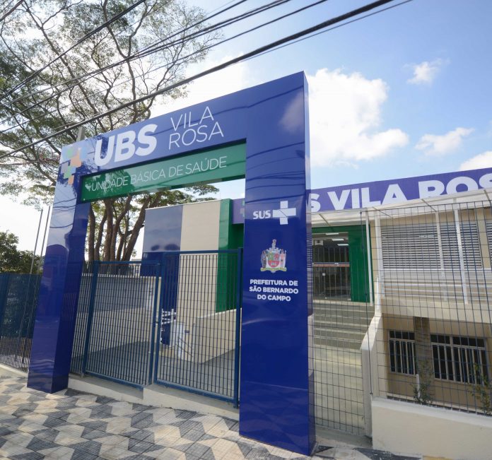 UBS Vila Rosa. Foto: Divulgação/PMSBC