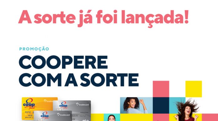COOP lança nova campanha Sorteio será em fevereiro de 2021. Foto: Divulgação
