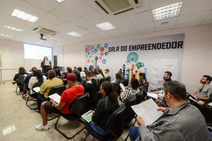 Sala do empreendedor de São Bernardo do Campo. Foto: Gabriel Inamine/PMSBC