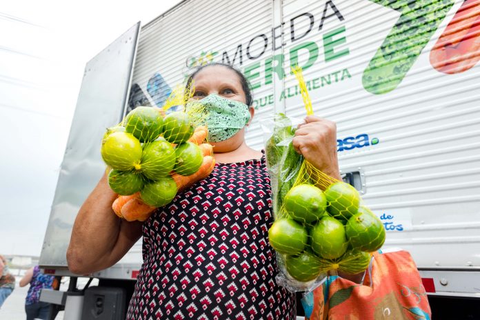 Projeto é uma parceria do Banco de Alimentos com o Semasa . Foto: Alex Cavanha/PSA