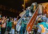 Palmeiras retorna a São Paulo em voo fretado pela GOL Jogadores do time do Palmeiras. Foto: Divulgação/GOL