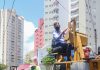 Programa Asfalto Novo: 60% das obras de recapeamento estão concluídas Prefeito Orlando Morando vistoriou obras de pavimentação asfáltica que vão contemplar 35 ruas e avenidas da região até março. Foto: Gabriel Inamine/PMSBC