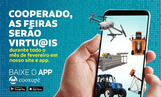 FEMAGRI e Feira do Cerrado da Cooxupé começam hoje Feiras de negócios serão realizadas virtualmente até o dia 26/02. Foto: Divulgação