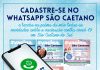 WhatsApp São Caetano leva informação e novidades aos moradores Por meio do aplicativo, moradores podem obter diversas informações sobre a cidade. Foto: Divulgação