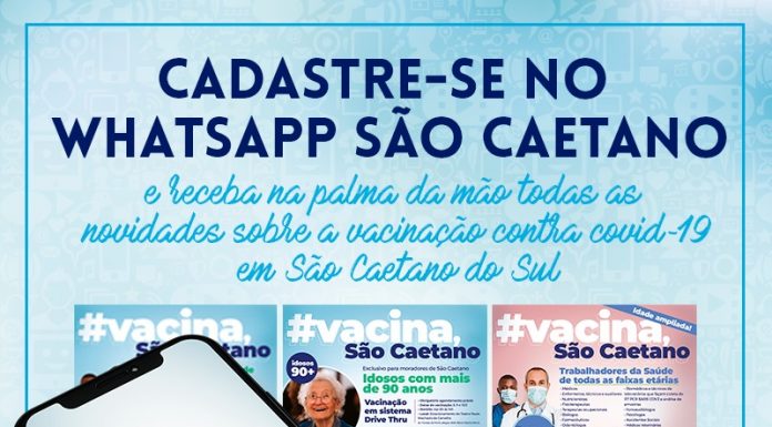 WhatsApp São Caetano leva informação e novidades aos moradores Por meio do aplicativo, moradores podem obter diversas informações sobre a cidade. Foto: Divulgação