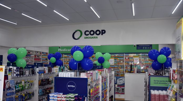 COOP Drogaria inicia venda de novos medicamentos Drogaria COOP. Foto: Divulgação