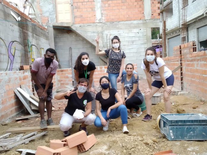 Em ano atípico, projeto Rondon manteve atuação e fortaleceu relações com a comunidade do Morro da Kibon, em Santo André. Foto: Divulgação/FMABC