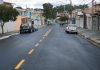 Rua Vitório Médici é revitalizada Viário de 400 metros de extensão foi contemplado com troca de pavimento, recuperação de sarjetas e pintura. Foto: Omar Matsumoto/PMSBC