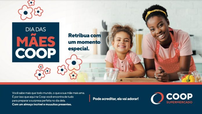 Campanha foi lançada com objetivo de que haja crescimento nas vendas. Foto: Divulgação/COOP