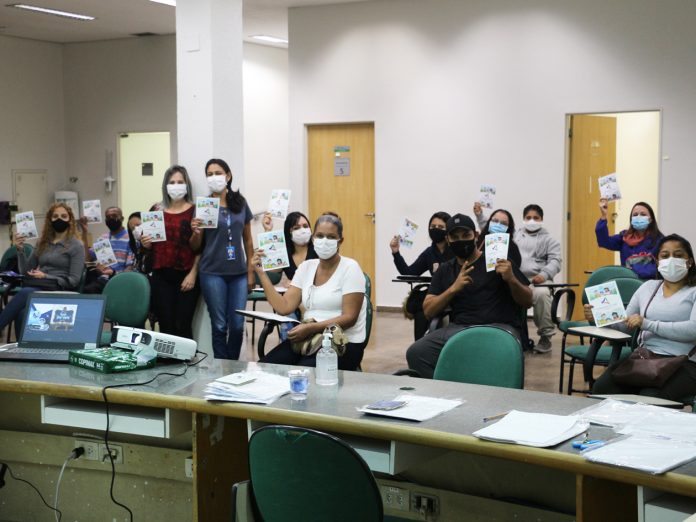 Integração de novos colaboradores do recém-inaugurado Hospital Estadual Metropolitano Santa Cecília, em São Paulo. Foto: Divulgação/FMABC