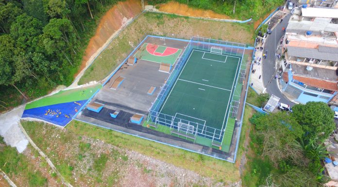 Bairro Cafezal ganha Arena Parque Arena Parque de Esportes do Cafezal. Foto: Ricardo Cassin/PMSBC