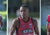 Atletas do Sesi vão representar o Brasil em Campeonato de Atletismo Felipe Bardi, Erik Felipe e Lucas Villar são os convocados para o Sul-Americano de Atletismo. Foto: Divulgação/Sesi-SP