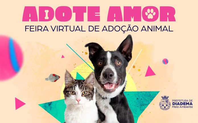 “Adote Amor - Feira Virtual de Adoção Animal”. Foto: Divulgação/PMD