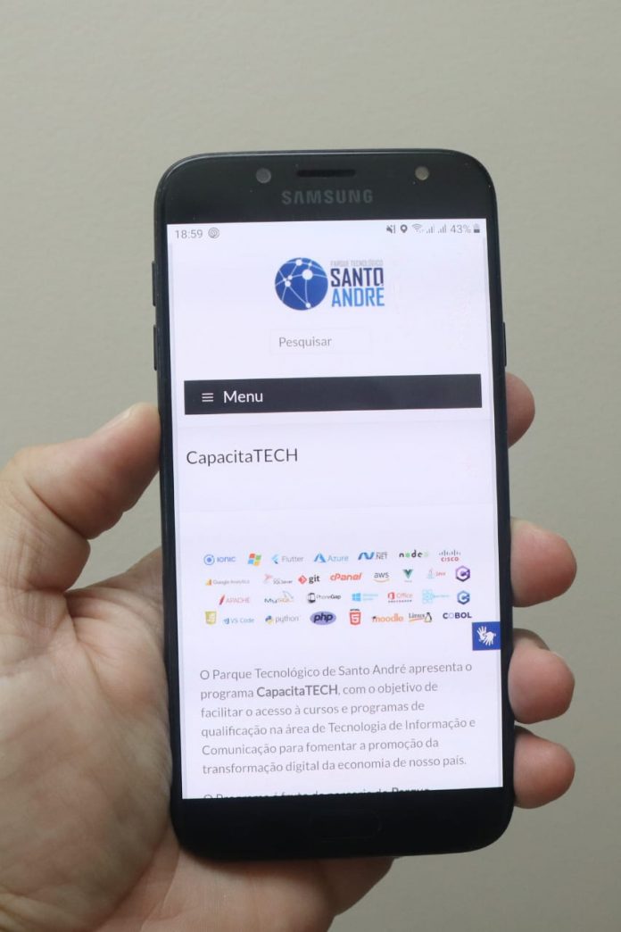 CapacitaTech conta com cerca de 7.000 cursos gratuitos na área de tecnologia da informação. Foto: Helber Aggio/PSA