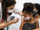 São Caetano é polo de testes clínicos para nova vacina Foto da Campanha de vacinação contra influenza em crianças. Foto: Letícia Teixeira/PMSCS