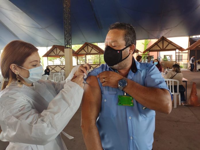 Imunização começou nesta terça-feira. Foto: Divulgação/PMRP
