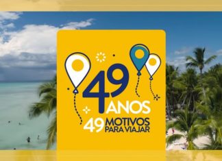 CVC comemora aniversário com novidades Comemoração de aniversário inclui campanha de "49 motivos para viajar", reforçando a assistência da marca para apoiar os sonhos de viagens dos clientes. Foto: Divulgação