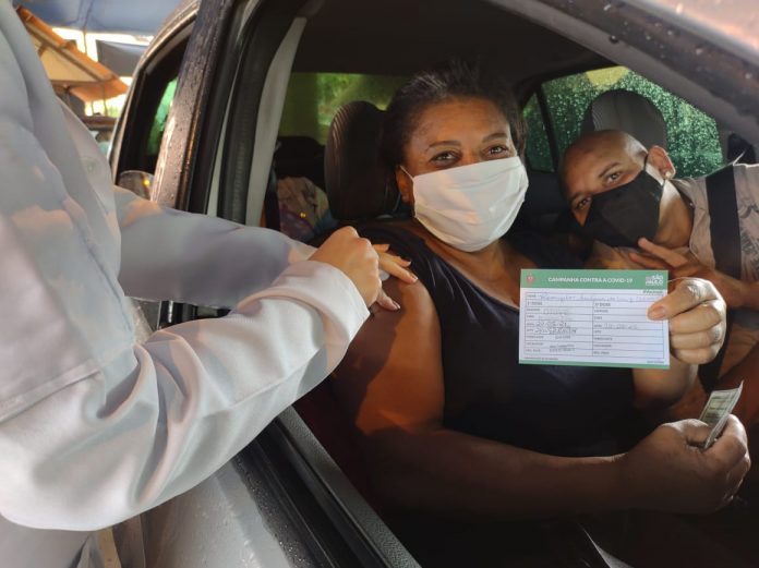 Imunização acontece no drive thru a partir desta terça-feira. Foto: Divulgação/PMRP